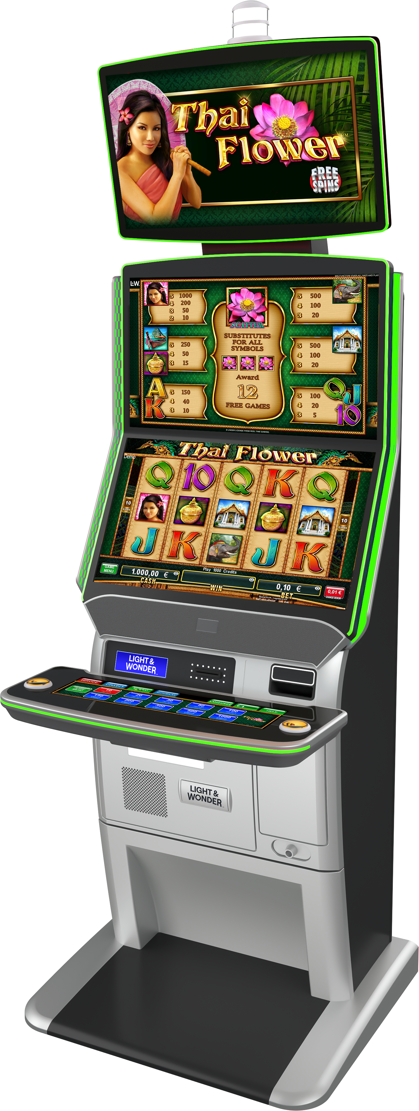 Thai Flower - REEL CHOICE Cabinet